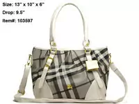 sac a main burberry nouveau femmes blance  mode